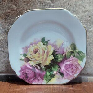 Vintage Stanley Fine Bone China Square Side Salad Plate